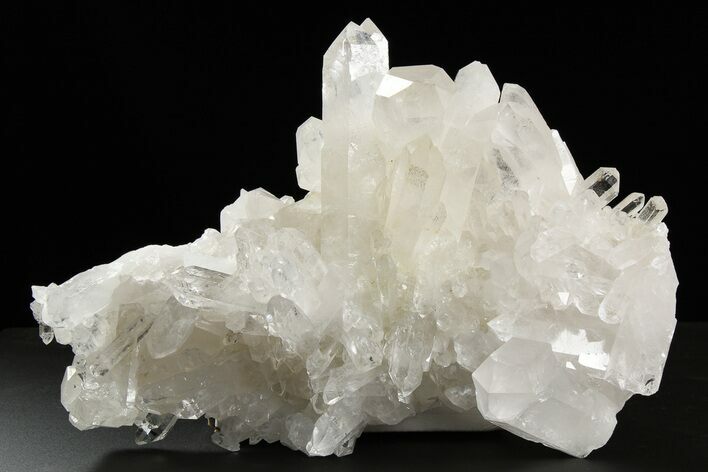 Clear Quartz Crystal Cluster - Brazil #259249